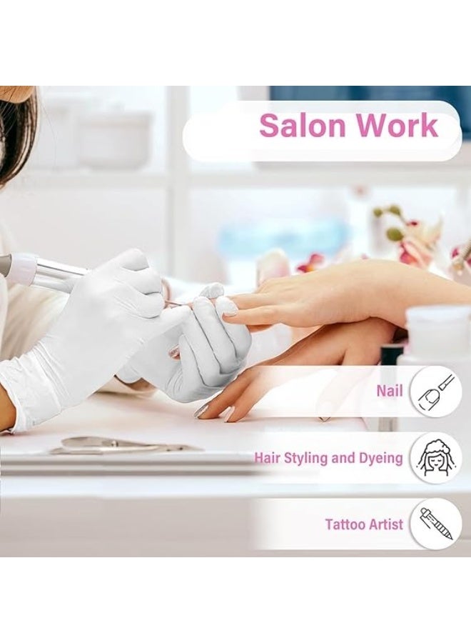 Health Kitchen & Bath Gloves 30pcs – Nitrile Gloves for Hands, Non-Slip, Flexible and Durable, Antibacterial, Powder-Free, Odorless and Hypoallergenic, Touchscreen Compatible, Hand Protection for Kitchen and Bathroom Cleaning, High Strength and Elasticity, Non-Slip Gloves for Cooking, Washing, and Household Chores - Image 3